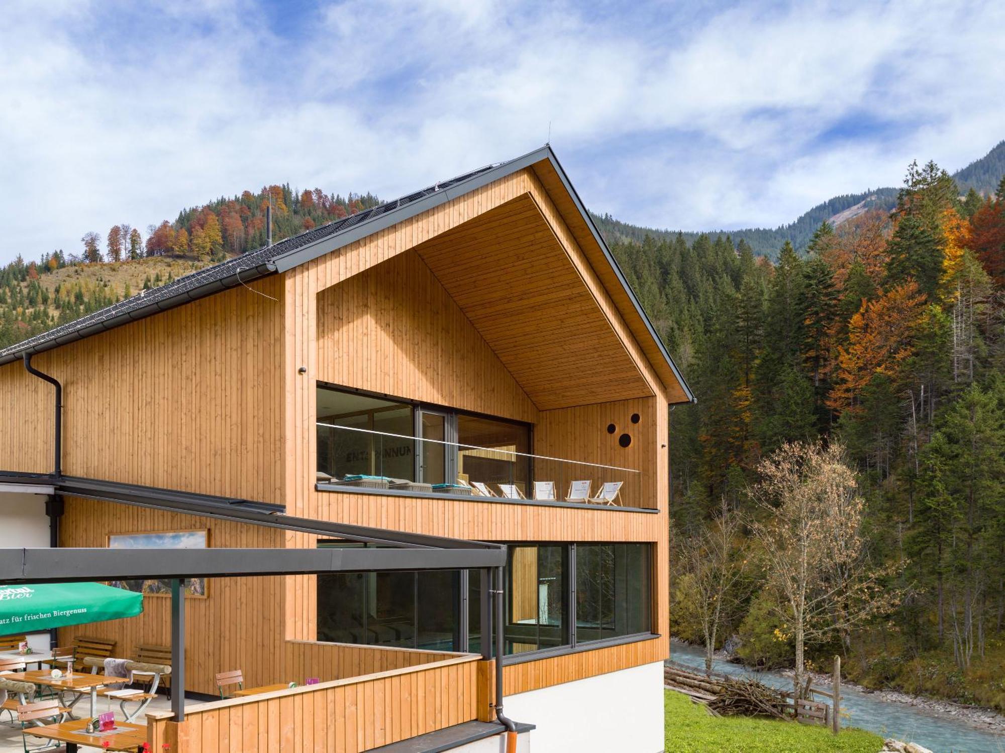 Gasthof Zur Post Hinterriss Exterior photo
